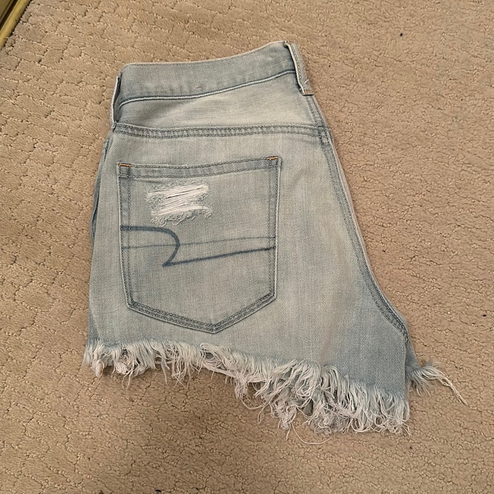 American Eagle jean shorts.